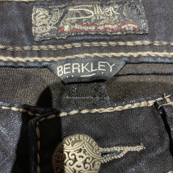 Silver Berkley Jean- Hemmed - Picture 6 of 14